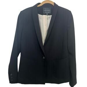 Sanctuary Women's Black Long Sleeves Single Button Blazer Jacket Size XS